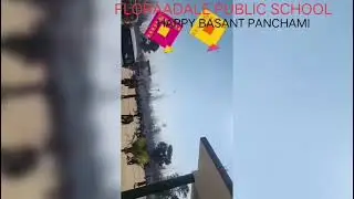 Basant Panchami Celebration at School | Kids Flying Kites 🪁 | Spring Festival @floradaleactivity 