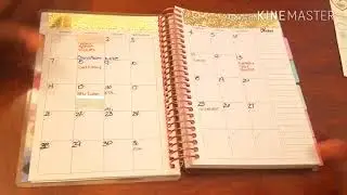 Plan With Me - To Go Planner - Monthly Spread