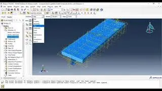 Modeling of Stainless steel concrete composite beam in ABAQUS.