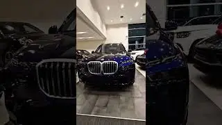 А вам нравится новое решение BMW с фарами? #blackpixel #bmwx7 #mperformance