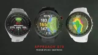 Garmin | Approach S70 premium GPS golf smartwatch