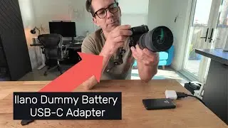 No More Battery Drain When Shooting Video - llano NP FZ100 Dummy Battery USB Power Adapter Review
