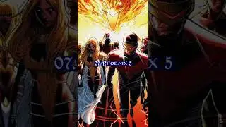 10 powerful host of Phoenix force|#shortsvideo #marvel