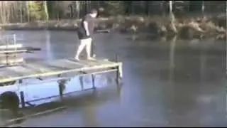 Fat Guy Lake Cannonball Fail