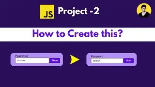 LOGIN FORM WITH SHOW/HIDE PASSWORD USING HTML CSS JAVASCRIPT