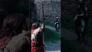 130 pound war bow vs knight in armor