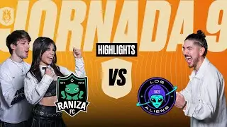 RANIZA de ALANA y BARCA VS LOS ALIENS de CASTRO1021 | Resumen Partido J9 2-1