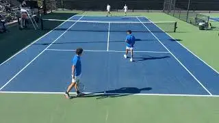 UCLA vs UCI | Alex Hoogmartens / Aadarsh Tripathi vs Noah Zamora / Andy Nguyen | College Doubles