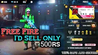 My Free Fire I'd Sell only 500rs | Full Collection video | MXRCI FF