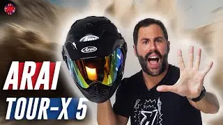 Review of ARAI TOUR-X 5 helmet, 🚨the best TRAIL motorcycle helmet? 💥