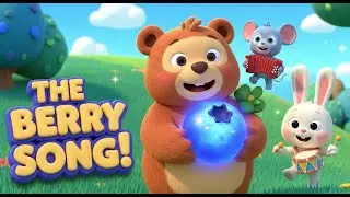 The Great Berry-Blue Parade 🎵 Blueberries Song & Fun Animal Story for Kids
