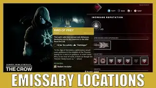 Bird Of Prey Walkthrough Quest Guide - Jump Puzzle Solution And How To Find 3 Emissaries Destiny 2