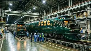Inside Japan&rsquo;s $100 Million Luxury Train Factory | Twilight Express Mizukaze ( Full Process)