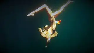 Cenote 6 underwater dance - Aydra J Swan