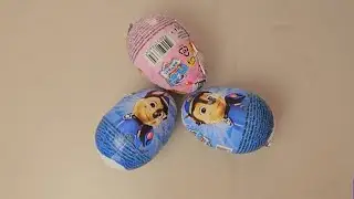 1:54 Minute ASMR UNBOXING Paw Patrol Surprise Eggs