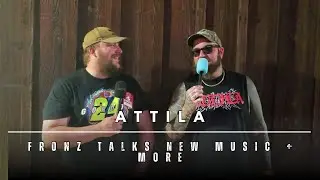 FRONZ (Attila) Chats NEW ALBUM CONCRETE THRONE + 21 Years of Mayhem + Explosive Year for 2026