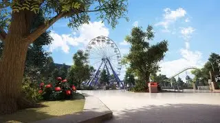 Realistic Theme Park Build