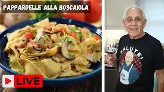 Pappardelle alla Boscaiola by Pasquale Sciarappa