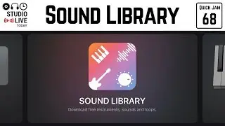 Как добавить БОЛЬШЕ ЗВУКОВ в GarageBand iOS с помощью звуковой библиотеки (iPad/iPhone)