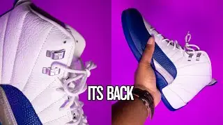 Air Jordan 12 French Blue Quality 4K