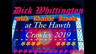 Dick Whittington at The Hawth Crawley DEC 2019 with Charlie Brooks finale curtain call