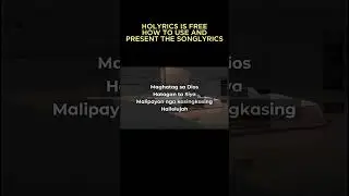 Holyrics presentation software | how to use and to present the songlyrics
