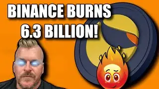TERRA LUNA CLASSIC! BINANCE BURNS 6 3 BILLION! #TERRALUNA #LUNC #LUNA