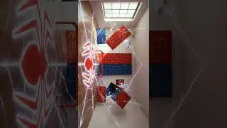 Spiderman Theme Room | Epic 8K Superhero Vibes#SpidermanThemeRoom #SuperheroVibes #MarvelFans #Spide