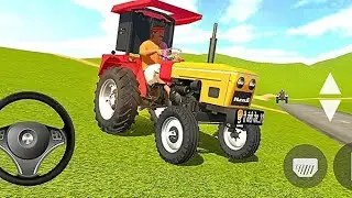 Indian Tractor Driving 3D - Tractor farming android gameplay 2025 update