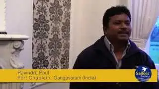 Transforming Seafarers Lives in India - Sailors' Society's Chaplain Ravi.