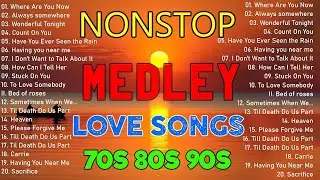 Slow Rock Love Song Nonstop 🎷 SLOW ROCK MEDLEY 🎧 Rock Ballads 70S 80S 90S 🔊 Nonstop Pinoy Medley