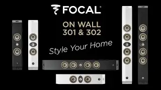 Focal - On Wall 301 & 302 'slanke luidsprekers'