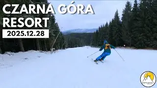 Czarna Góra Resort (28.12.2025) - trasa D jest otwarta -  Najlepsze ośrodki narciarskie w Polsce