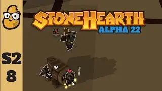 Stonehearth  Ep. 8 - Let's Play Stonehearth Alpha 22 - Rayya's Children!