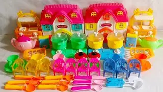 4 Minutes Satisfying With Unboxing Hello Kitty Kitchen Set | Cutee Tiny Mini ASMR kitchen set