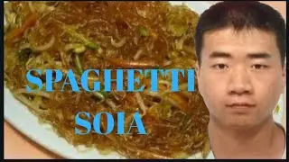 spaghetti di soia con verdure