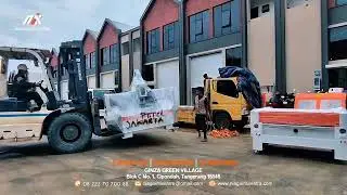 🚚💨Kiriman Pertama. 1 Unit Mesin CNC Router Ruijie 1325 ke Jakarta