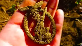 🍀 ABZEICHEN AUS DEM ZWEITEN WELTKRIEG BEIM SONDELN VON DER WEHRMACHT GEFUNDEN #59🍀