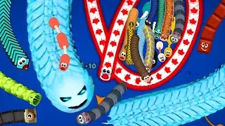 worm zone io. Rech Top1 || 10,00000+Score😱Big Snake Kill Game Play Video