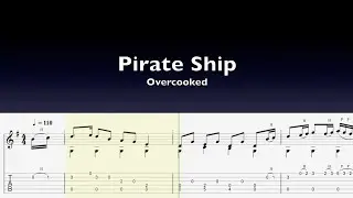 Pirate Ship from Overcooked - Fingerstyle Guitar Tabs