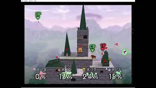 SMASH REMIX 1.3.0 - Kirby vs DK vs Marth vs Wario PokeBall Wars
