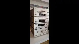 TEAC A-H500i stereo set gold series -tuner/7disc/tape -test-