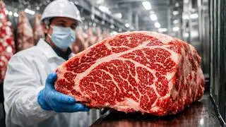 Как производится роскошная говядина вагю | Как её производят
