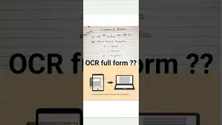 #OCR ka pura name kya hota hai #full form of OCR #ocr #OMR #BCR #qrcode #MICR #scanner #digital