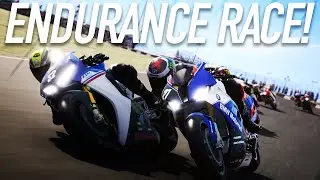 RIDE 4 ENDURANCE RACE MODE! | BRANDS HATCH NIGHT RACE! PIT STOPS! BMW S1000R! (Ride 4 Gameplay PC)
