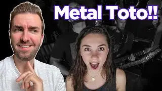 First Time Reaction | Toto - Africa (metal cover by Leo Moracchioli feat. Rabea & Hannah) |