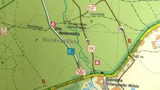 Dark Unterwegs  Dresdner Heide eine Alte Heidem&uuml;hle? und eine andere Tour zum Haarweidenstausee