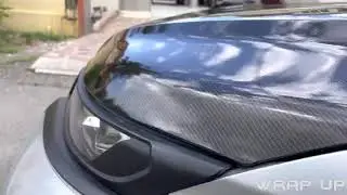 Triton | Hood Wrap | Teckwrap Ceramic Carbon | Wrap Up | Car Wrapping