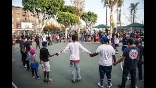 Silento LIVE  with Beautify Our Lives in SkidRow LA