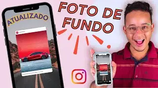 COMO COLOCAR FOTO DE FUNDO AO COMPARTILHAR POST DO FEED NOS STORIES DO INSTAGRAM -  2024